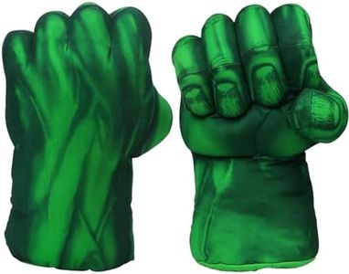 AERHENM Superhero Hands for Kids, Plush Boxing Gloves with Cape and Eye-Mask, Complete Cosplay Set, Great Gift for Birthday, Christmas, Halloween and Party
