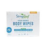 Simpleaf Body Wipes Rinse Free - Ex