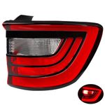 LED Taillights, Compatible with 2014-2024 Dodge Durango, Replace 68155948AC 68272126AA Led Driving Running Lamps Brake Turn Signal Lighting Rear Right Passenger Side Outer Tail Lights Assembly