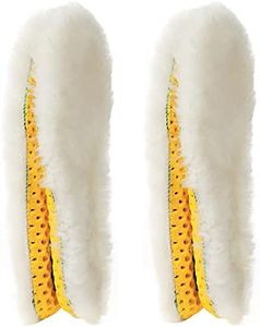 Ailaka Sheepskin Sport Wool Insoles for Women & Men, Premium Thick Fur Fleece Replacement Warm Inserts for Shoes Boots Slippers Sneakers