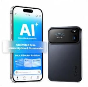 Comu Action Pro, AI Voice Recorder, Automatic AI Docs, 70H+ Battery Life