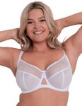 Curvy Kate Womens Victory 4 Part Balcony Balconette Bra, White, 38DD UK