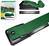 Golf Putting Mat L87''(220cm) x W12''(30cm) in Gift Box with Return Path indoor & outdoor
