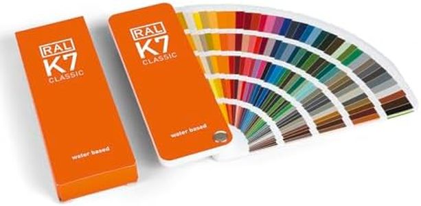 RAL K7 Color Chart, 216 Colors, Gloss, 8 Languages