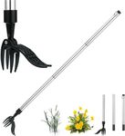 Stand Up Weed Puller Tool with Long Handle for Garden Lawn,Weed Picker with Long Handle Up to 39inch Weed Remover Tool Without Bending or Kneeling