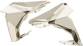 Ski-Doo New OEM Smoke Windshield Side Deflector Kit for Rev Gen 4 (for medium and higher windshields) in Smoke, 860201256