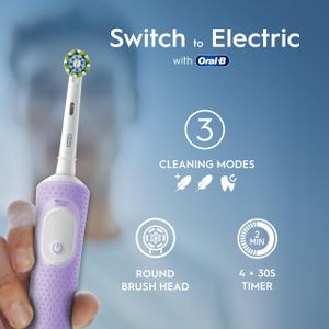 Oral-B Vitality Pro Electric Toothbrush – Purple
