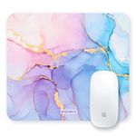 ARTBRIZ Brizberry Mouse Pad, Large Printed Premium Textured Waterproof Anti Skid Rubber Base for Desktop Laptop Gaming Professional 240X210X3mm [20% Larger] (Marble Texture 1, Pack of 1)