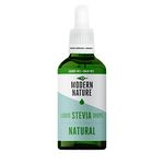 Modern Nature Natural Flavour Drops - Liquid Stevia Drops Sweetner - Zero Calorie Sugar Free Coffee Syrup Alternative – For Flavoured Coffee, Protein Powder, Yoghurt, Tea – Vegan, Keto Sweetener 100ml