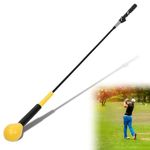 Swing Trainer Aid Gold Flex Strength and Tempo Trainer, 48-Inch Practice Stick Tool Training Equipment for Improving Rhythm, Flexibility, Balance, Tempo, and Strength Training