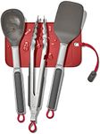 OXO Outdoor 4-Piece Camping Stove Utensil Set, 37.5 cm x 8.3 cm