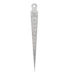 LOVELY Shinwa 1-15 MM Stainless Steel Taper Gauge Hole Size Gauge Bore Gauge - Pack of 1