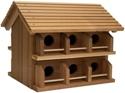 Cedar Purple Martin House & 3' x 5' American Flag