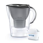 BRITA 1029656 Marella Water Filter, Compatible with MAXTRA+ Cartridges, Water Filter that Helps with the Reduction of Limescale and Chlorine, in Graphite