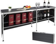 REDCAMP Extra Long Portable Bar Tab