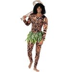 Morph, Maui Costume Adult Men, Hawaiian Fancy Dress Mens, Leaf Costume, Adult Men Halloween Costume, Character Costumes Adult Large