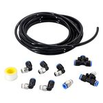 Dokili Vacuum Fitting Kit Turbo Wastegate & Solenoid for Turbo Vehicles