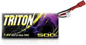 LAEGENDARY 1:20 Scale RC Cars Replacement Parts for TRITON Truck: 500 mAh 7.4V 2S Li-Ion Rechargeable Battery – Part Number TR-DJ02