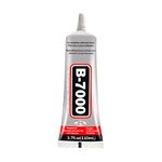 B-7000 Glue Multipurpose,Super Tacky Craft Glue Semi Fluid Transparent Industrial Glue for Bonding DIY Crafts, Jewelry, Phone Screen, Repair Glass Metal (110 ml/3.7 oz)