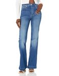 7 For All Mankind Women's Ultra High-Rise Dojo Jeans, Piney, 34