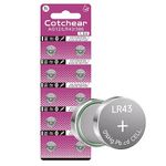 Cotchear 10pcs LR43 Batteries 1.5V AG12 Button Cell Battery L1142 SR43 SR43 260 386 Battery for Watch Toys