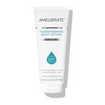 AMELIORATE Transforming Body Lotion Fragrance Free 200ml | Suitable for KP, Normal and Dry Skin | Exfoliates and Deeply Hydrates for up to 24 Hours | Dermatologist Approved and Clinically Proven