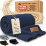 Whispering Winds 100% Wool Blanket, Premium Twin Size (62"x84")