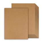 100 Sheets Kraft Paper Brown Card A4, Goefun 230gsm Stock Printer Paper for Invitations, Menus, Crafts, DIY Cards