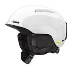 Smith Glide Jr. Helmet – Youth Snowsports Helmet with MIPS Technology – Lightweight Protection for Kids for Skiing & Snowboarding – White, Youth X-Small