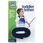 Toddler Tether by Baby Buddy, Child Safety Leash, Toddler Travel Essential, Child and Baby Tether Strap for Walking, Safety Walking Guide for Children and Parents, Navy, 1 Count