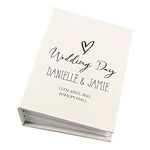 Personalised Wedding Day Photo Album With Sleeves 100 x 6x4 Capacity