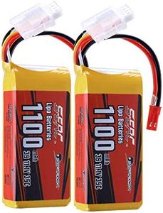 SUNPADOW 3S JST Lipo 2 batterie 11.1V 35C 1100mAh per aereo RC quadcopter elicottero drone FPV modello da corsa Hobby