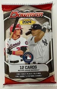 2024 Bowman Baseball Blaster Box Value Pack - 12 Cards Per Pack!