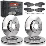 TOVASTY Replacement Brake Pads and Rotors Kit for Mazda CX-5 2016-2021 OE Series丨TOVASTY Brake kits is safe and can be assured[Front & Rear]