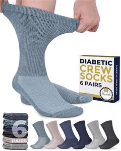 Pembrook Diabetic Socks for Men and Women - Non Binding Socks Women | Neuropathy Socks for Men and Neuropathy Socks for Women | Edema Socks for Diabetics Women | Diabetic socks Women