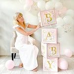 Kate Aspen Baby Boxes with Letters 