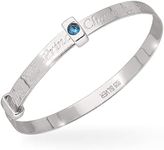 Prince Charming Bangle with Blue Stone