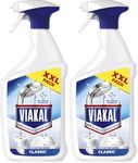 Viakal Classic Limescale Remover Spray 1050ml, To Remove Up To 100Percent Of Limescale With Anti-droplet Technology (Pack of 2)