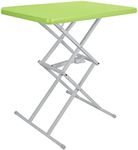 Explore Land Height Adjustable Folding Laptop TV Tray Side Table (Green)