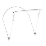 SECRET DESIRE Harmonica Holder Adjustable Professional Neck Stand Silver for 24 Holes