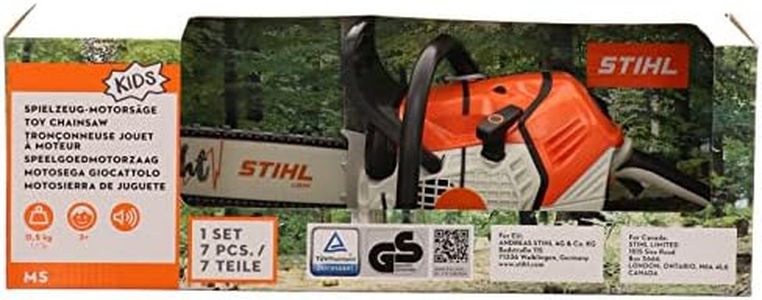 STIHL 0421 600 0053 Children's Toy Chainsaw Made of Plastic, Dimensions: Approx. 40 cm