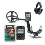 XP Metal Detectors DEUS II RC - 9" FMF Coil with WSAII-XL wireless headphones bundle - waterproof and multifrequency metal detector with XP DEUS II Remote Control & S-Telescopic Stem