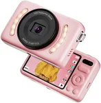 Digital Cameras,64MP Digital Camera with 64GB Storage,16X Zoom,2.8" Real HD Screen,Anti Shake,Easy to use Pocket Digital Camera for Kids and Gen Z
