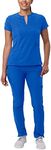 Adar Uniforms Women's A9600 Medical Scrubs, Royal Blue, XL