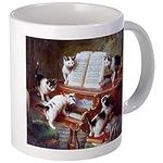 CafePress Cats On A Piano; Vintage 