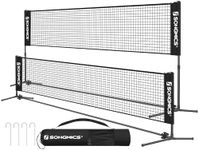 SONGMICS 16.5 ft Portable Badminton