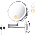 tubbede Wall Mounted Makeup Mirror 
