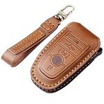 EASYANT Leather Car Key Fob Cover F