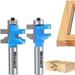 Ogee Rail and Stile Router Bit Set, Newdeli 1/2 Shank Tungsten Cabinet Edged Door Router Bit, Cabinet Router Bit Raised Panel Milling Cutter Tools, for Doors, Frames, Cabinets and More