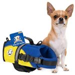 Paws Aboard BY1100 Neoprene Doggy Life Jacket, XX- Small